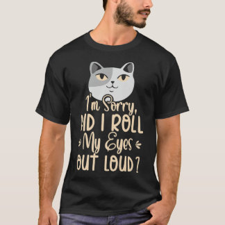 Camiseta Desculpe-me... eu coloquei meus olhos em cima de u