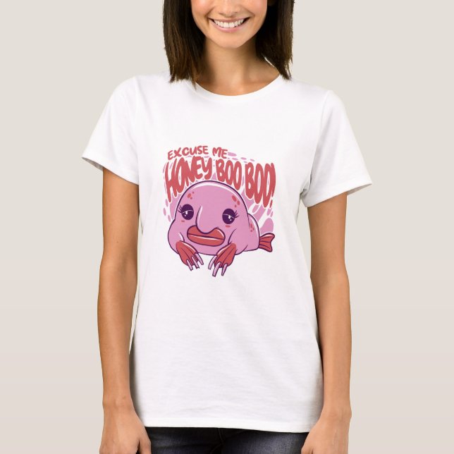 CAMISETA DESCULPE-ME MEL BOO BOO BOO BOO (Frente)
