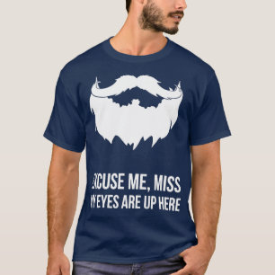 Camiseta Desculpe-Me. Meus Olhos Estão Aqui Engraçados