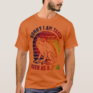 Camiseta desculpe-me por ser tirada como uma piada