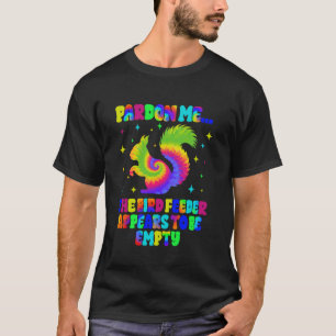 Camiseta Desculpe-me Seu Comedouro de Pássaros Está Vazio E