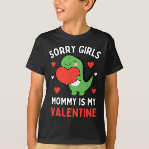 Camiseta Desculpe Meninas Mamãe É Meu Namorado Bebê Menino