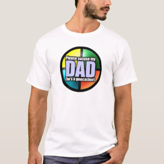 Camiseta Desculpe meu t-shirt do pai