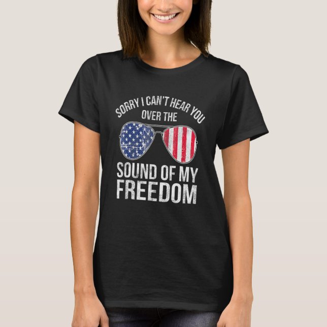 Camiseta Desculpe Não Consigo Ouvir-Te Pelo Som Da Minha Li (Frente)