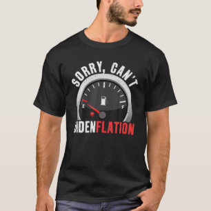 Camiseta Desculpe, não é possível identificar a inflação do