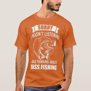Camiseta Desculpe, não estava escutando, estava pensando em