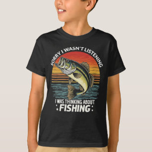 Camiseta Desculpe, não estava escutando que estava pensando