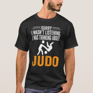 Camiseta Desculpe, não estava ouvindo, estava pensando em J