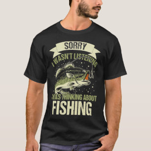 Camiseta Desculpe-não-estava-ouvindo-estava-pensando-em-pei