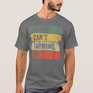 Camiseta Desculpe não poder cultivar o camundongo