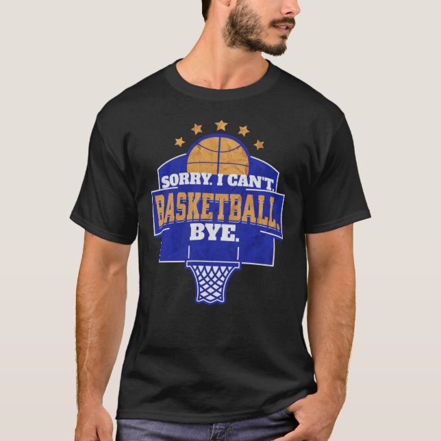 Camiseta Desculpe, não posso (Frente)
