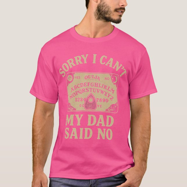 Camiseta Desculpe não posso1 retro (Frente)