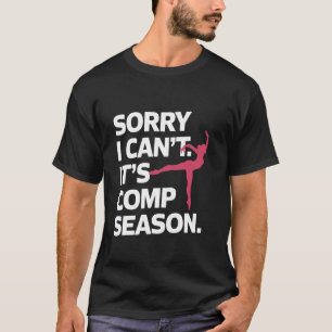 Camiseta Desculpe, não posso compor a temporada Engraçado.