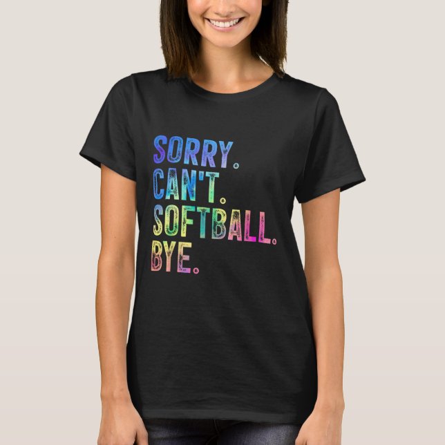 Camiseta Desculpe Não Posso Dizer Adeus Amante Softll Diver (Frente)