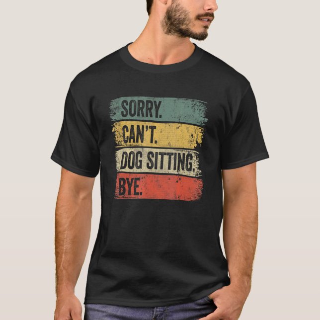 Camiseta Desculpe, não posso dormir (Frente)