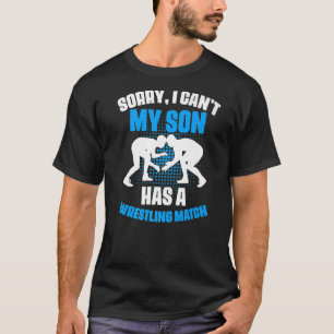 Camiseta Desculpe, não posso esportes de trocadilho para Lu