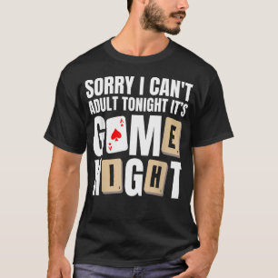 Camiseta Desculpe, Não Posso Esta Noite É Jogo
