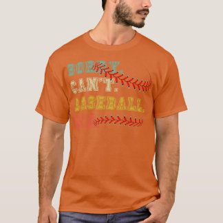 Camiseta Desculpe, não posso me despedir do beisebol 27