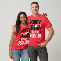 Desculpe, não posso planejar com o meu persa