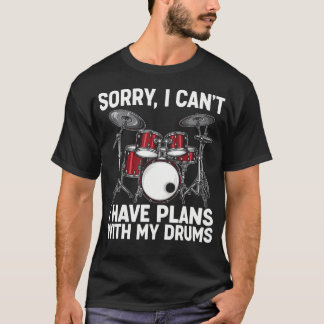 Camiseta Desculpe, não posso, tenho planos com meu