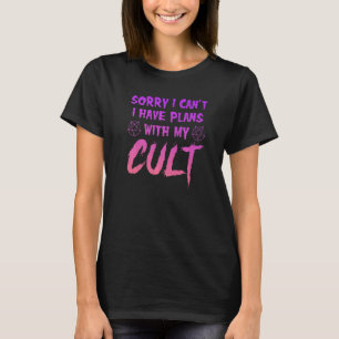 Camiseta Desculpe, não posso ter planos com meu cliente