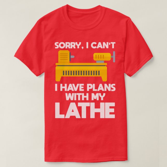 Camiseta Desculpe, Não Posso Ter Planos Com Meu Laeken Wood (Frente do Design)