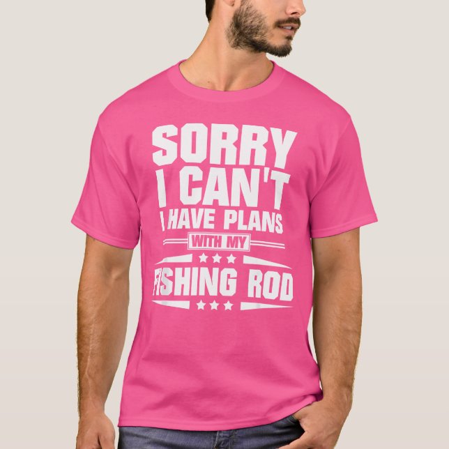 Camiseta Desculpe, Não Posso Ter Planos Com Minha Arma De P (Frente)