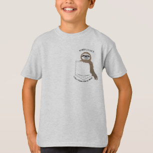 Camiseta Desculpe, não posso ter planos com minha preguiç