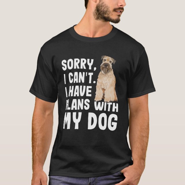 Camiseta Desculpe, Não Posso Ter Planos Com Minha Roda Moíd (Frente)