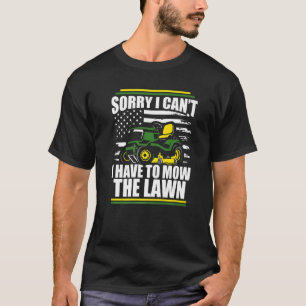 Camiseta Desculpe, Não Posso Ter Que Fazer O Pai De Lâmina 