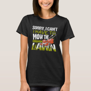 Camiseta Desculpe, não posso ter que me livrar do poder do