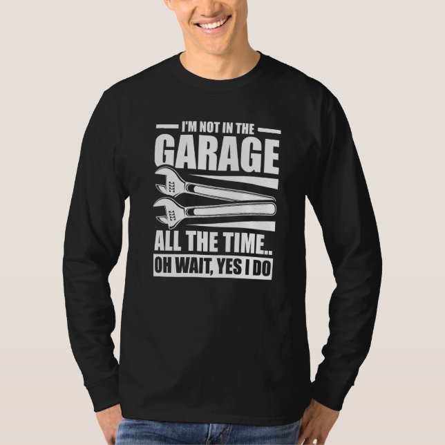 Camiseta Desculpe Não Ter Que Ir Ao Workshop, Tchau (Frente)