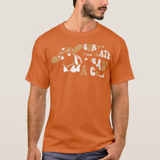 Camiseta Desculpe o atraso, vi uma vaca Farmer Cow Lover Fa