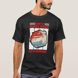 Camiseta Desculpe O Meu Dragão De Mangueira Comeu A Minha C