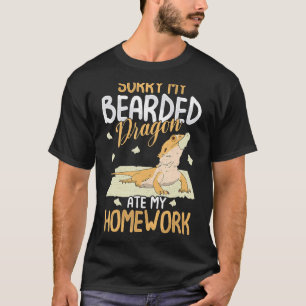 Camiseta Desculpe O Meu Dragão De Mão Comeu A Minha Carteir