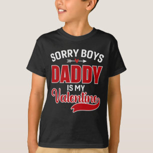 Camiseta Desculpe, o Pai é meu Namorados