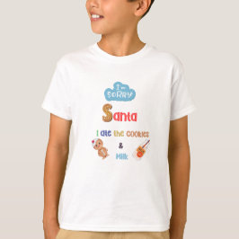 Camiseta Desculpe Papais noeis, comi o Natal dos Cookies e