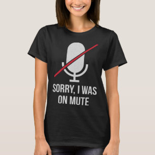 Camiseta Desculpe Por Estar Em Mudo
