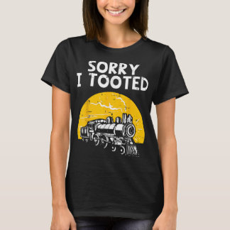 Camiseta Desculpe Por Ter Arranjado Comboios Engraçados Loc