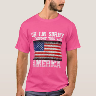 Camiseta Desculpe Por Ter Pensado Que Era A América Tee Pro