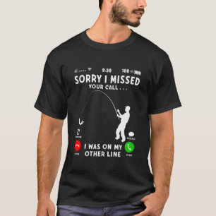 Camiseta Desculpe Por Ter Perdido Sua Ligação, Estava Na Mi