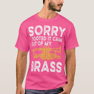 Camiseta Desculpe Por Tocar Que Veio Do Meu Brass Engraçado
