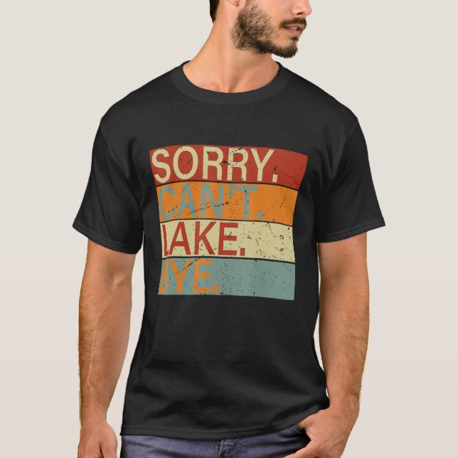Camiseta Desculpe, posso Lago Bye (Frente)