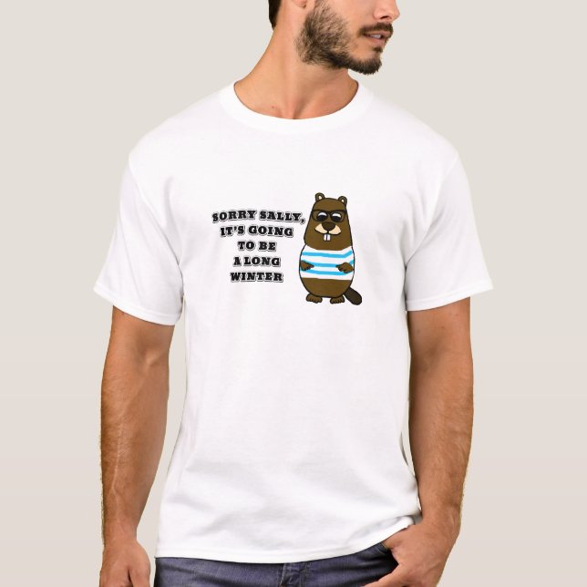 Camiseta Desculpe Sally, Long Winter (Frente)