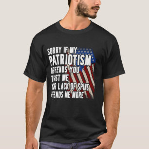 Camiseta Desculpe Se Meu Patriotismo Te Ofende Fl Patriótic