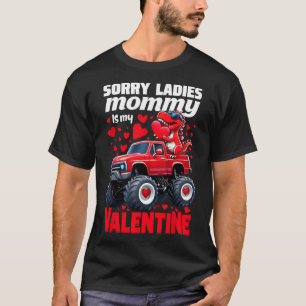 Camiseta Desculpe Senhoras Mamãe É Meu Dinossauro Do Dia Do