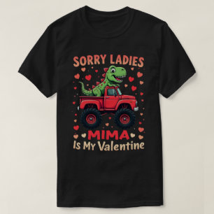 Camiseta Desculpe Senhoras Mima É Meu Namorados