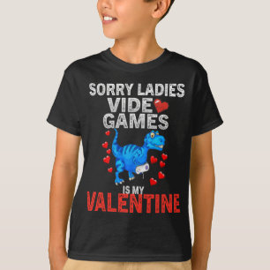 Camiseta Desculpe Senhoras Video Games É Meu Namorado