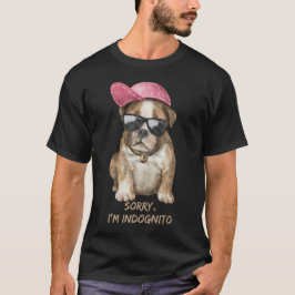 Camiseta DESCULPE, SOU INDOGNITO (Cãozinho do Cachorro de I