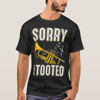 Camiseta Desculpe Toei Música de Trombeta Banda Marcial Ner